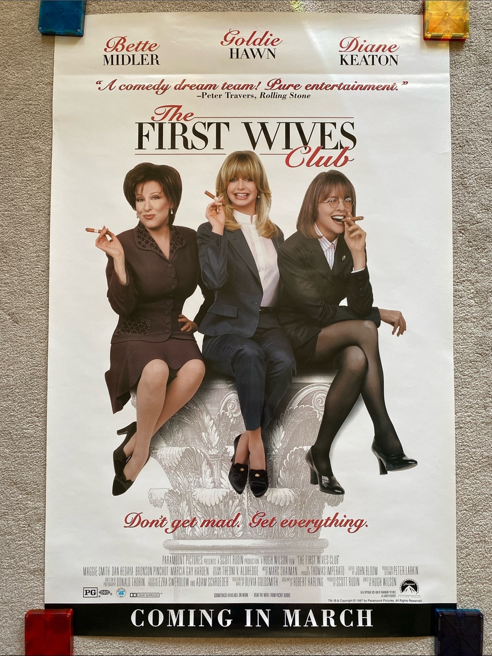 1997 The First Wives Club Movie Poster